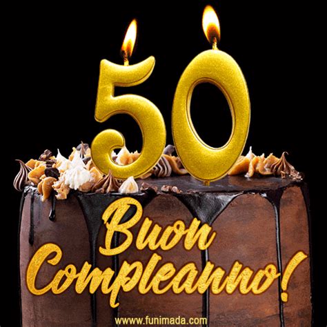 buon compleanno 50 anni donna gif|Auguri 50 anni: 137 frasi, immagini e video per dire。